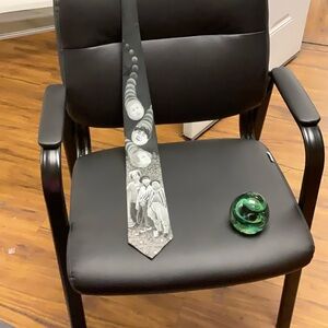 Ralph Marlin Black and Gray Tie Accessories